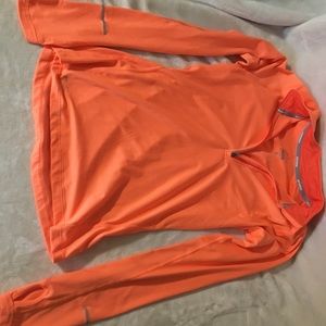 Nike dri fit 1/4 zip pullover jacket/running top